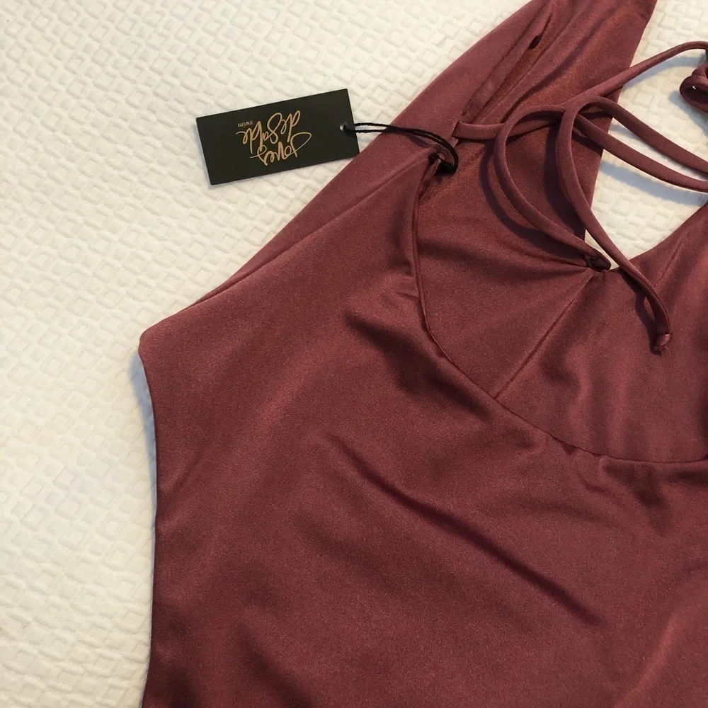 Joues de Sable Amber One Piece Swimsuit New